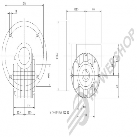 SITI MI 70FP 7.5/1 PAM28/250