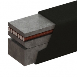 Klassiek profiel v-snaar B