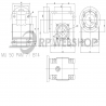 SITI  MU 50 30/1 PAM14/105 Uitgaande holle as d 25H7