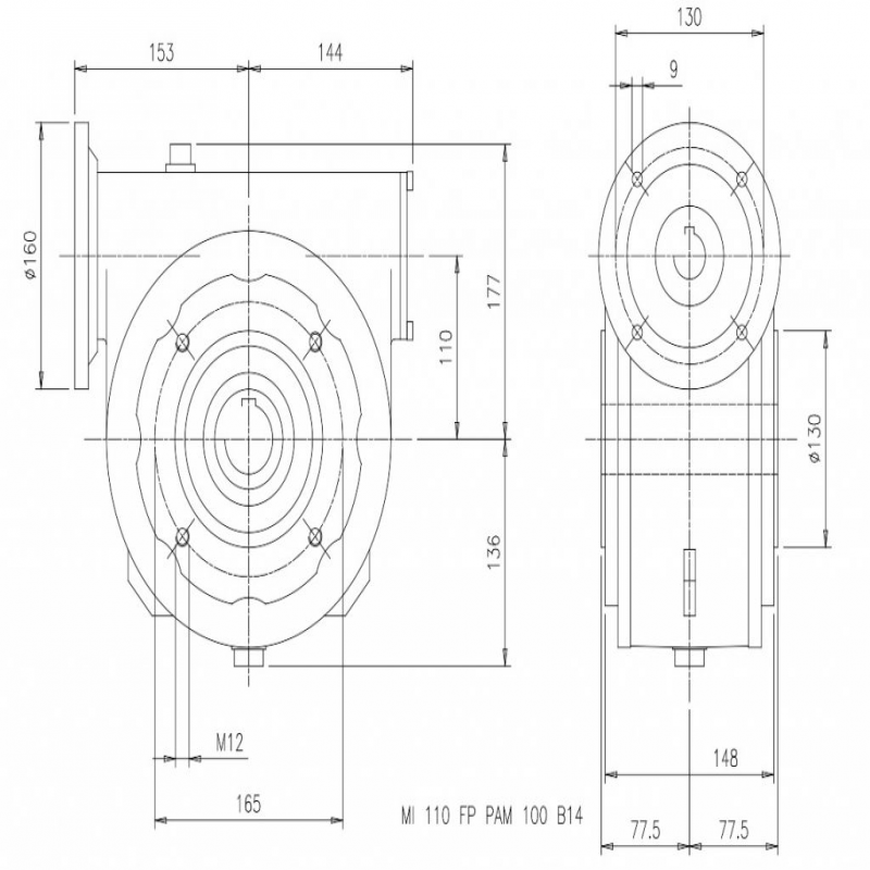 SITI MI 110FP 50/1 PAM28/160