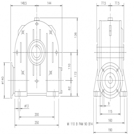 SITI MI 110B 80/1 PAM24/140