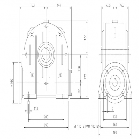 SITI MI 110B 80/1 PAM28/160