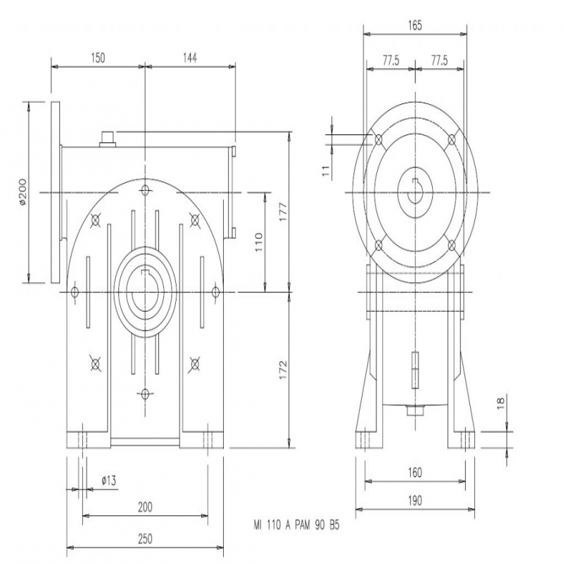 SITI MI 110A 100/1 PAM24/200