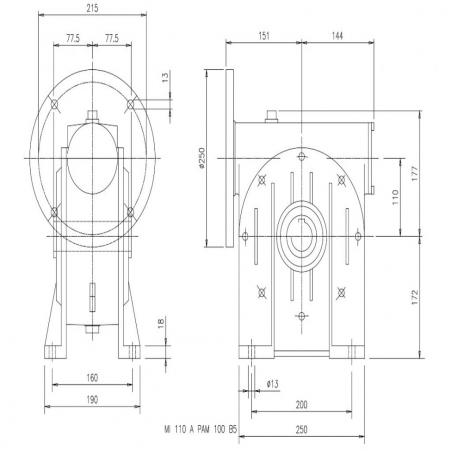 SITI MI 110A 40/1 PAM28/250