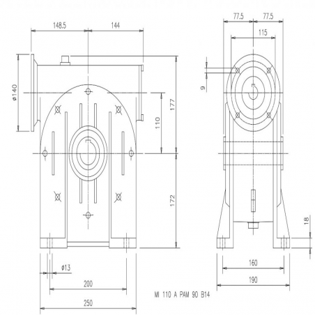 SITI MI 110A 80/1 PAM24/140