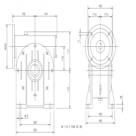 SITI MI 110A 80/1 PAM24/200