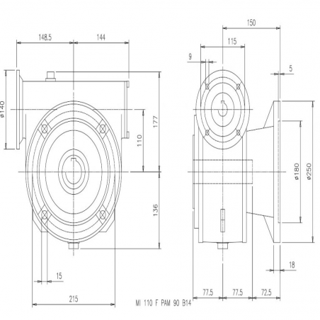 SITI MI 110F 50/1 PAM24/140