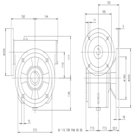 SITI MI 110FBR 50/1 PAM24/200