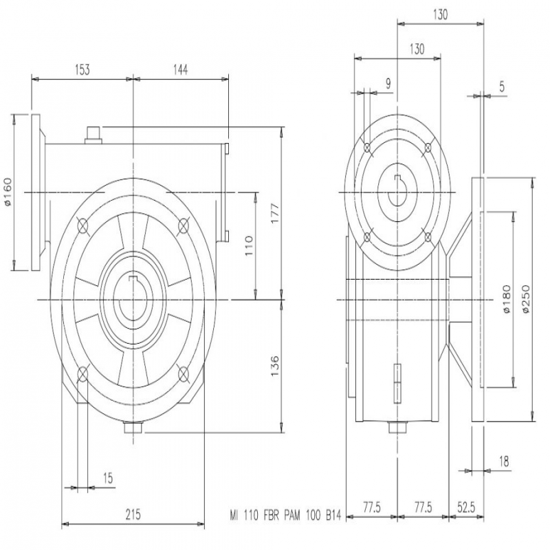 SITI MI 110FBR 50/1 PAM28/160