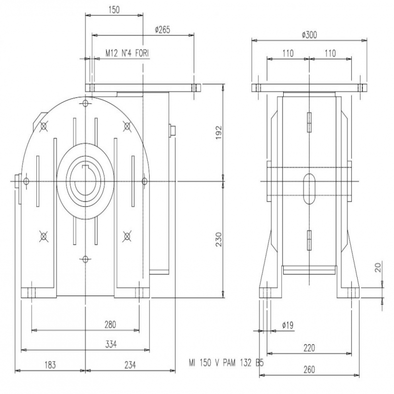 MI 150V 15/1 PAM38/300