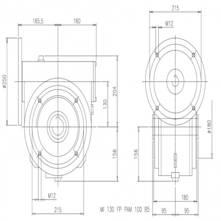 MI 130FP 15/1 PAM28/250