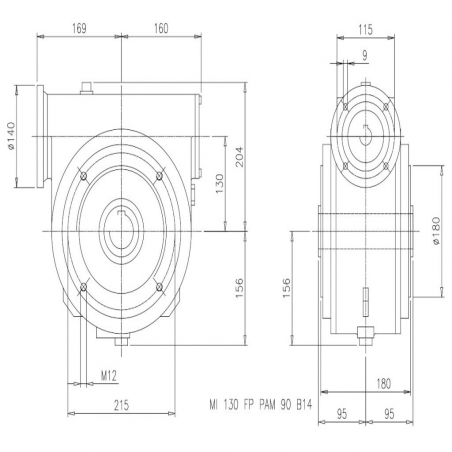 MI 130FP 80/1 PAM24/140