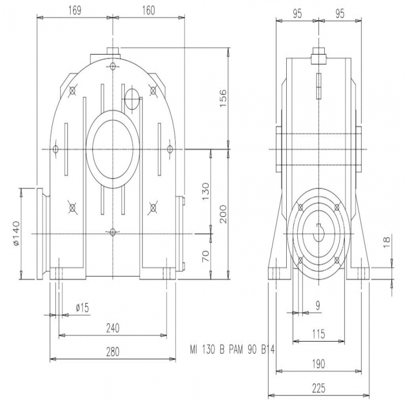 MI 130B 100/1 PAM24/140