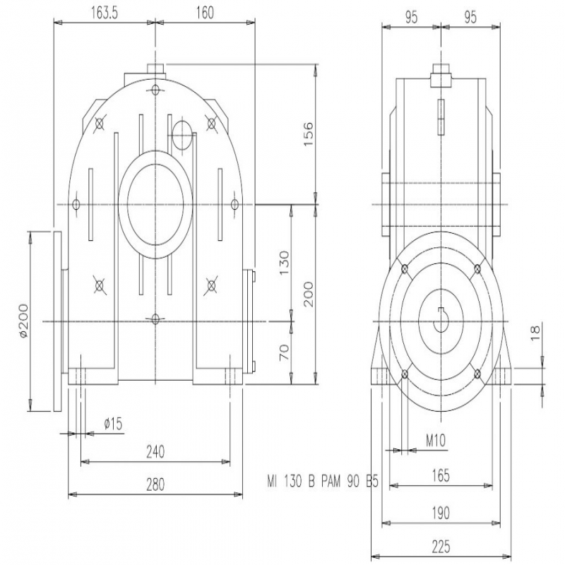 MI 130B 100/1 PAM24/200