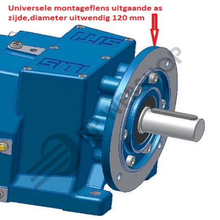 Universele montageflens  MNHL 25