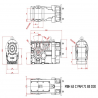 MBH  63 C  96.83  (IEC71B5) 96.83 ratio