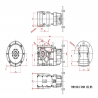 MBH  80 C   8.89  (IEC132B5)  8.89 ratio