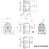 MNHL20/2/43.2   (IEC 56B5) Ratio 43.2