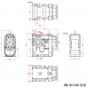 MBH 140 C 101.33   (IEC 132B5) Ratio 101.33
