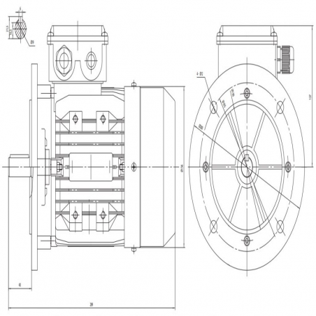 IE1-6p-0.55kW IEC80