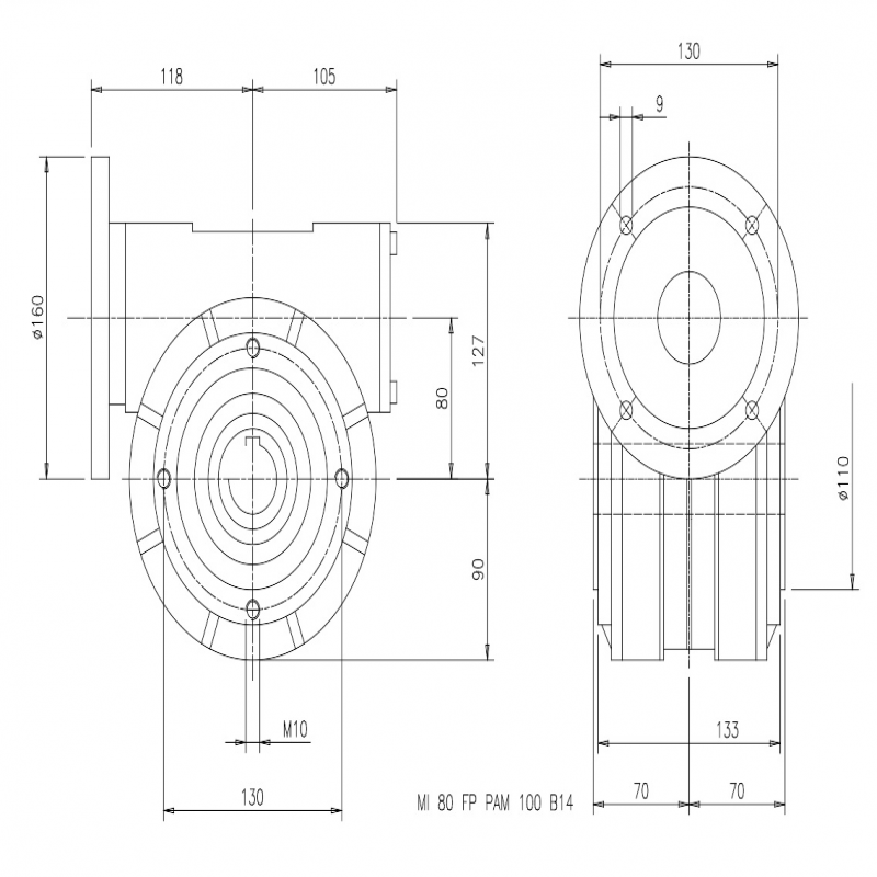 MI 80FP 20/1 PAM28/160