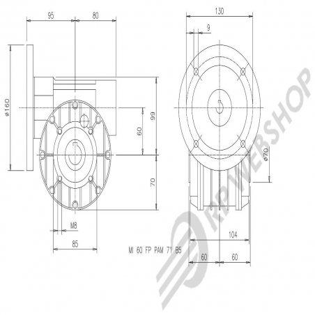 SITI MI 60FP 50/1 PAM14/160