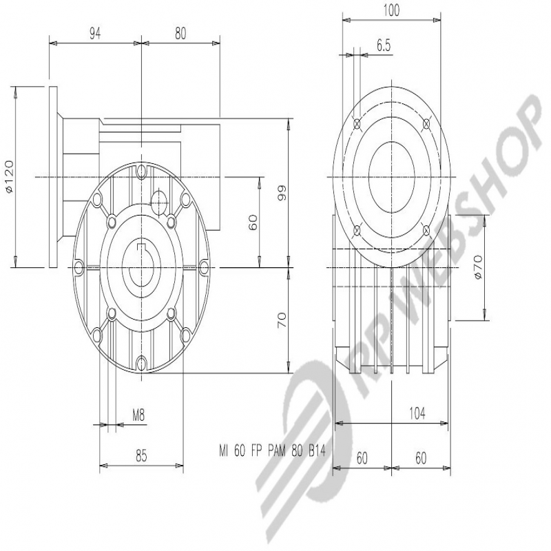 SITI MI 60FP 50/1 PAM19/120
