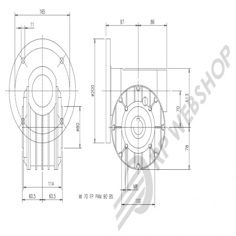 SITI MI 70FP 25/1 PAM19/200