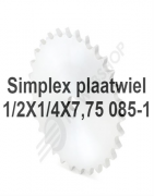 Plaatwiel 085-1