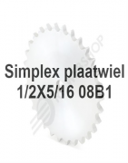 Plaatwiel 08B1