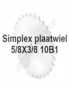 Plaatwiel 10B1